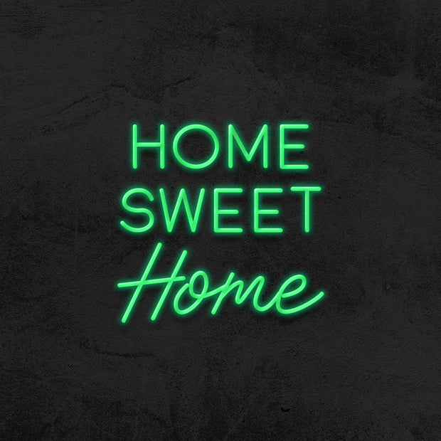 Home sweet home neon sign led home decor mk neon