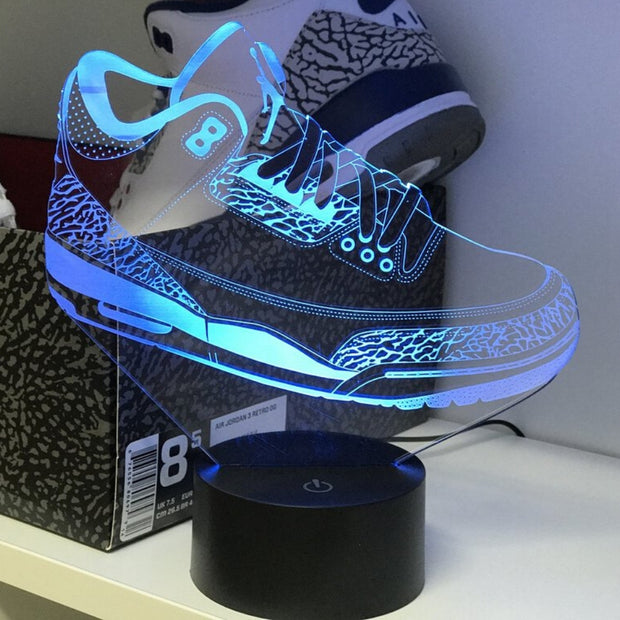 Air Jordan 3 - Sneaker LED Lights - MK Neon