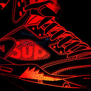 Air Jordan 5 Supreme - Sneaker LED Lights - MK Neon