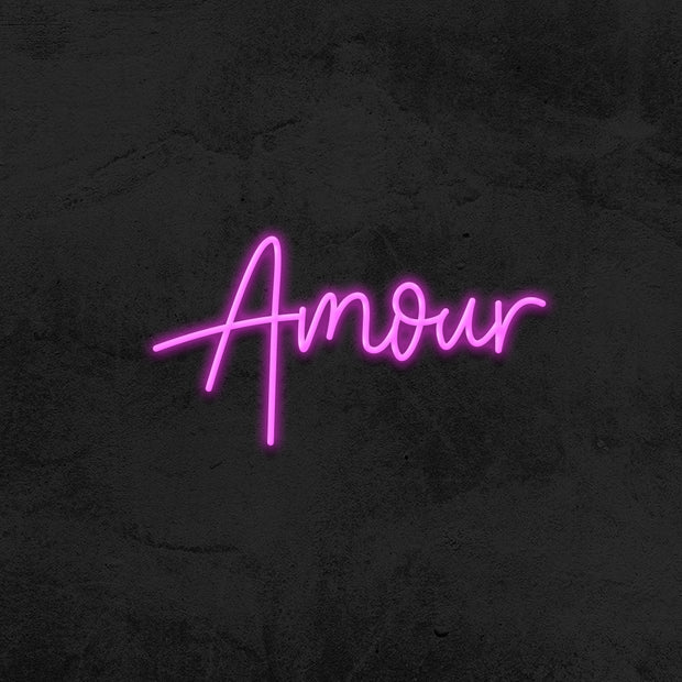 Amour neon sign LED home decor mk neon