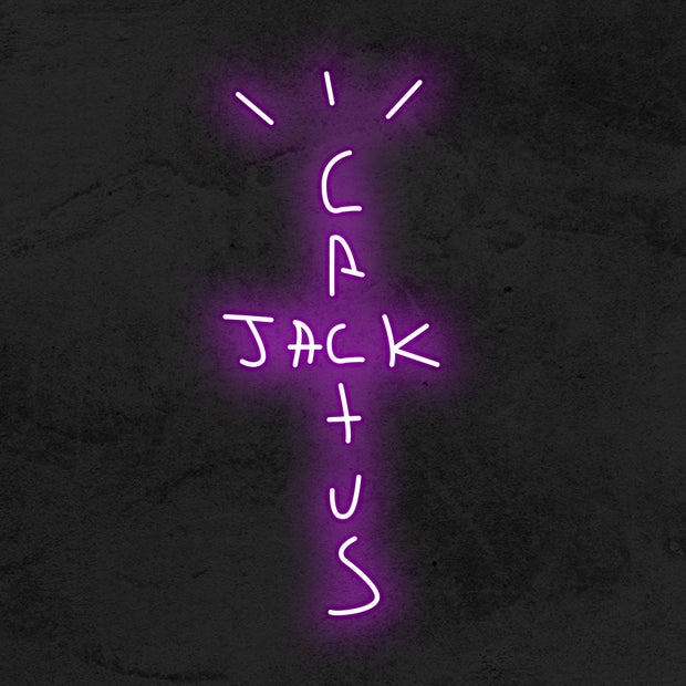 Cactus Jack Light by Travis Scott LED Neon Sign
