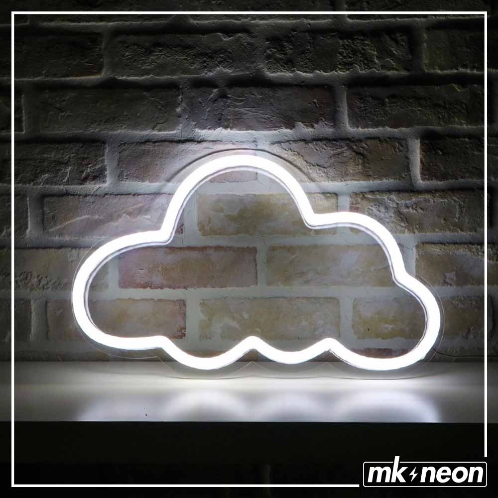 Led Cloud Sign Examples Cloud - LED Neon Sign | Free Shipping | MK Neon