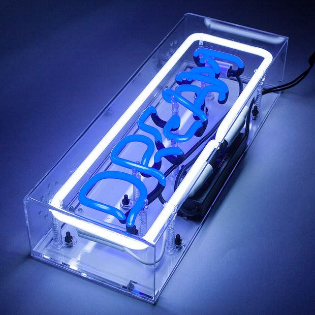 DREAM Neon Sign in Acrylic Box - MK Neon