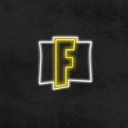 Fortnite logo LED Neon Sign