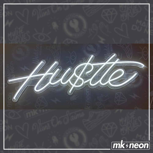Hustle - LED Neon Sign