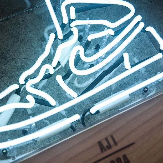 Air Jordan 1 Neon Light (White) - Limited Edition - MK Neon