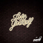 Love Yourself - Lettering neon sign