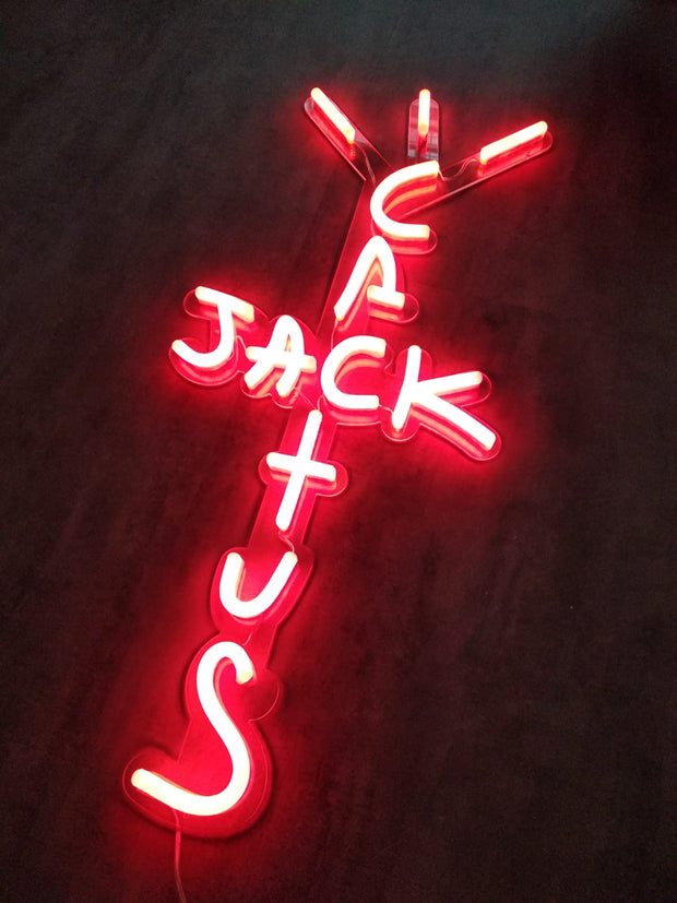 Cactus Jack Red Neon