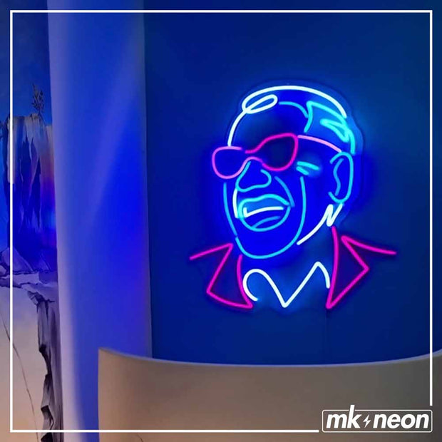 Ray Charles - LED Neon Sign