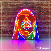 Stevie Wonder - LED Neon Sign