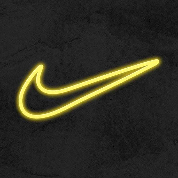 Yellow nike logo Clearance