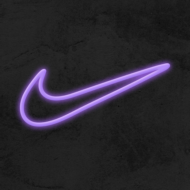 Purple nike logo Clearance