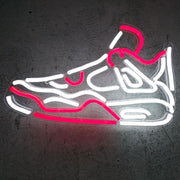 Air Jordan 4 neon LED maxi size sneaker  mk neon
