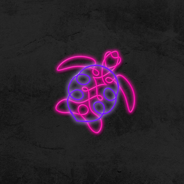 animal drawing tortoise pink