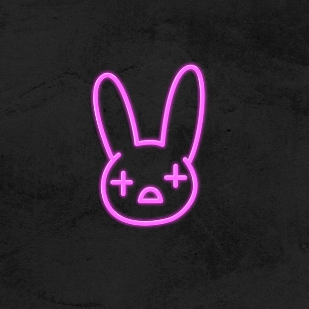 bad bunny neon sign led rapper reggaeton MK NEON