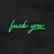 fuck you led neon sign mk neon