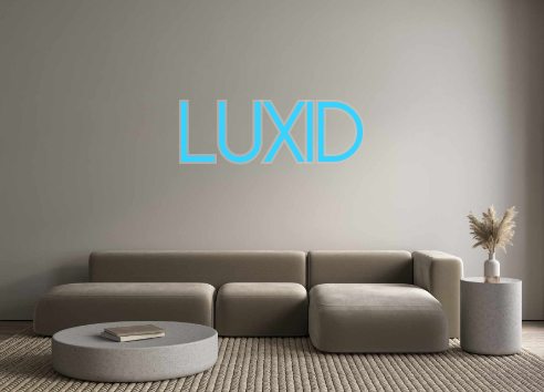 Create your Neon Sign LUXID - MK Neon