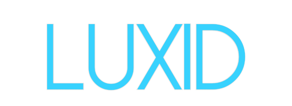 Create your Neon Sign LUXID - MK Neon
