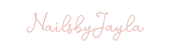Create your Neon Sign NailsbyJayla