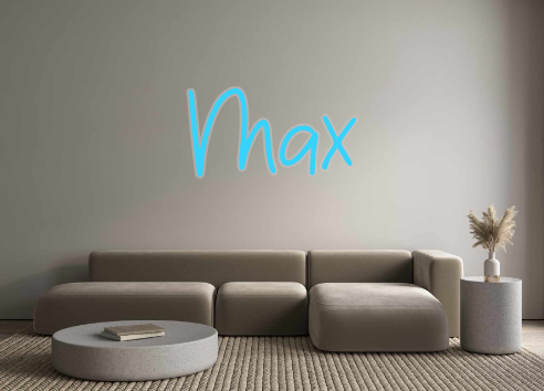 Create your Neon Sign Max