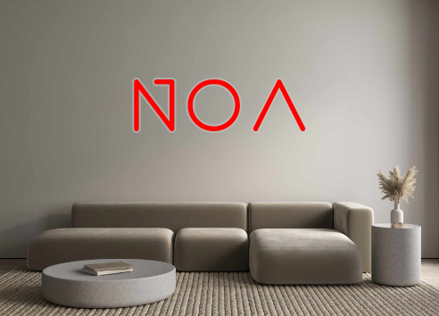 Create your Neon Sign Noa