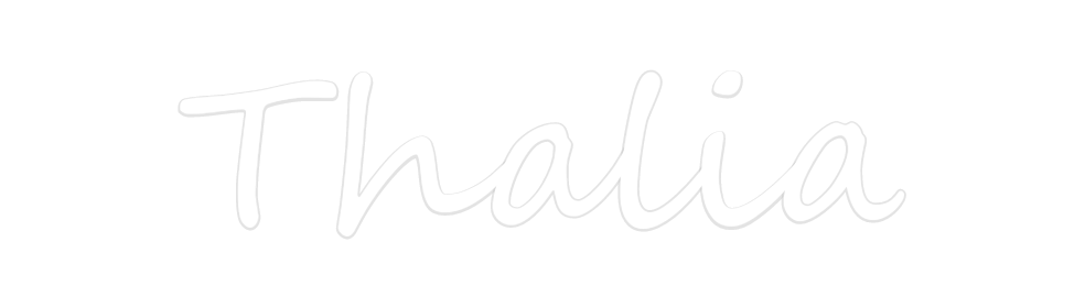 Create your Neon Sign Thalia