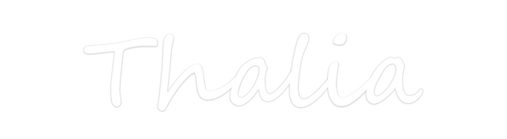 Create your Neon Sign Thalia