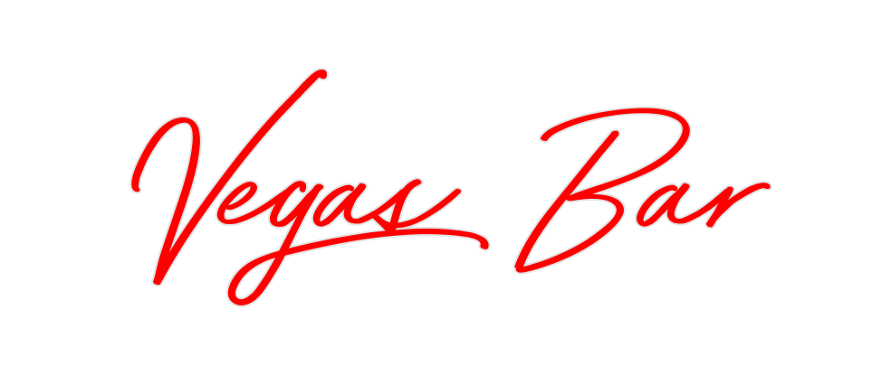 Create your Neon Sign Vegas Bar