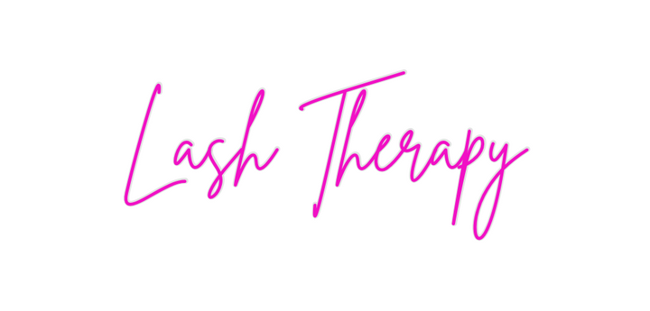 Create your Neon Sign Lash Therapy