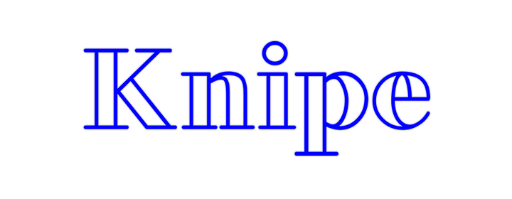 Create your Neon Sign Knipe