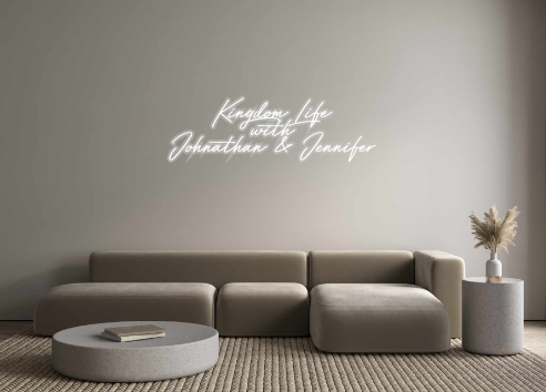 Create your Neon Sign Kingdom Life ...