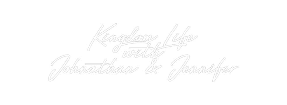 Create your Neon Sign Kingdom Life ...