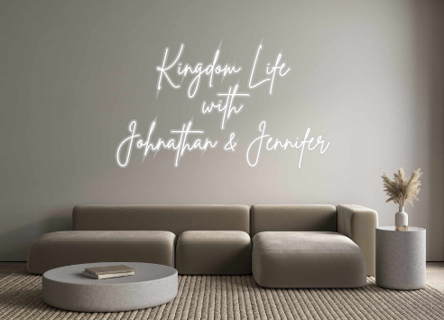 Create your Neon Sign Kingdom Life ...