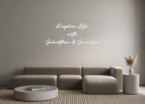 Create your Neon Sign Kingdom Life ...
