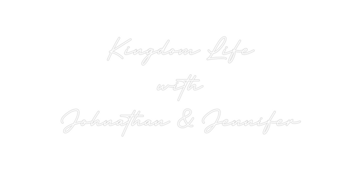 Create your Neon Sign Kingdom Life ...