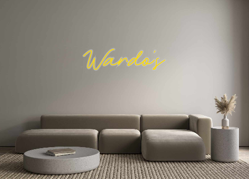 Create your Neon Sign Wardo’s