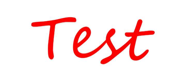Create your Neon Sign Test