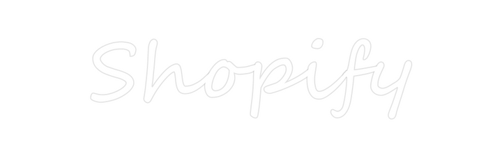 Create your Neon Sign Shopify