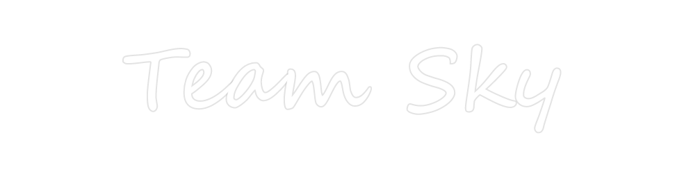 Create your Neon Sign Team Sky
