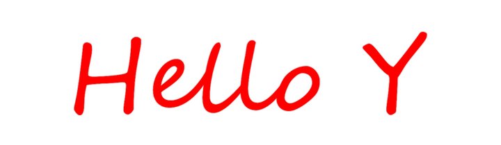 Create your Neon Sign Hello Y