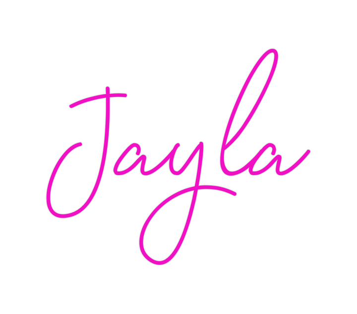 Create your Neon Sign Jayla