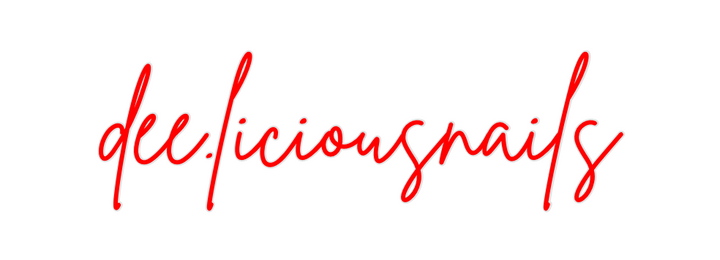Create your Neon Sign dee.liciousna...