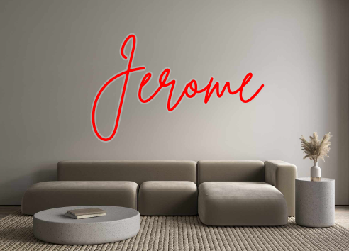 Create your Neon Sign Jerome