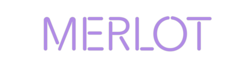 Create your Neon Sign Merlot