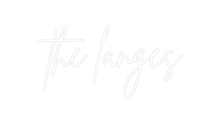 Create your Neon Sign the langes