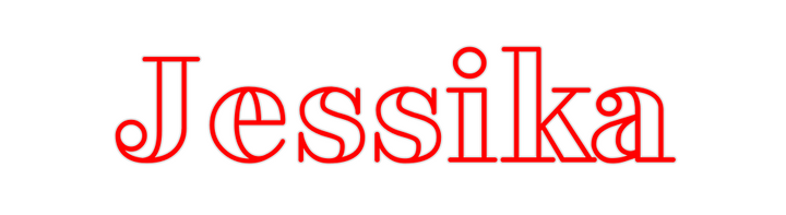 Create your Neon Sign Jessika