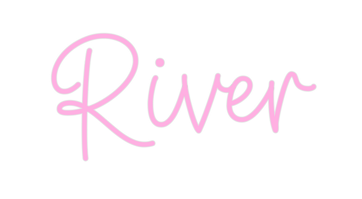 Create your Neon Sign River