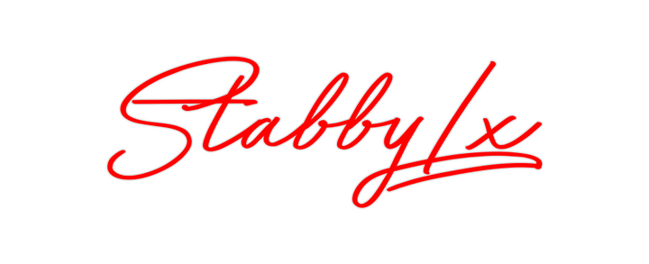 Create your Neon Sign StabbyLx