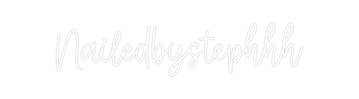 Create your Neon Sign Nailedbysteph...