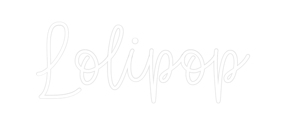Create your Neon Sign Lolipop